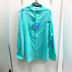 Columbia Men's PFG Long Sleeve UPF Shirt - Size L